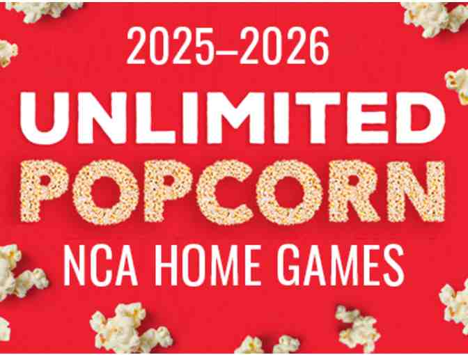 Unlimited Popcorn for 2025-26 NCA Home Games! - Photo 1