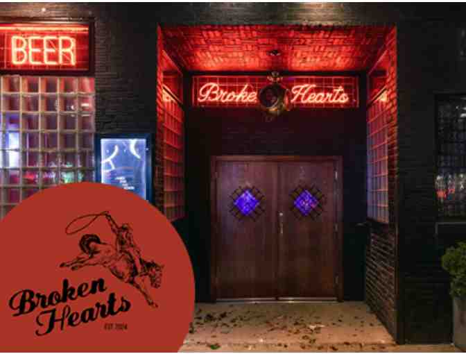 $100 Gift Card to Broken Hearts Bar - Photo 1