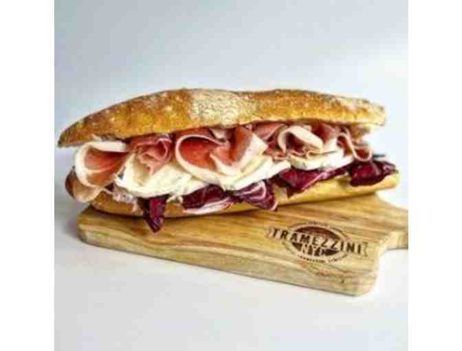 $15 Gift Card for Tramezzini Cafe - Gourmet Paninis
