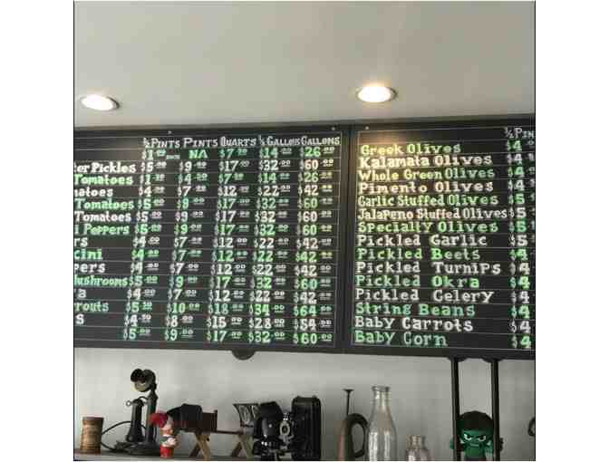 $32 Two Gift Certificates for Pickle Guys 1/2 lb of Pickles