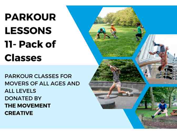 $300 11-Class Pack of Parkour at The Movement Creative