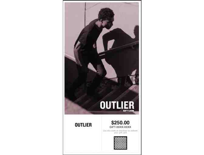 $250 Gift Certificate for OUTLIER Clothing and Accessories