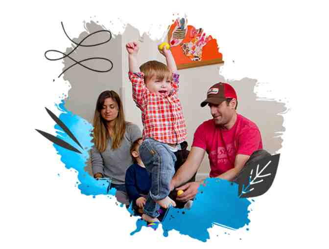 $196 Four drop-in Toddler Classes (ages newborn to 5 yrs old) with Kids At Work