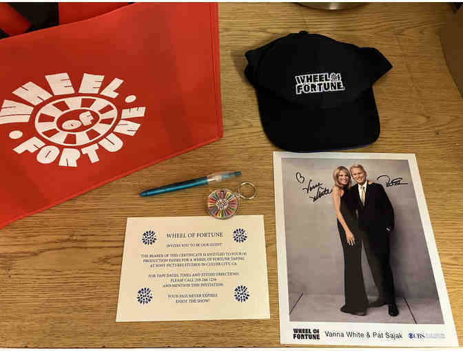 Wheel of Fortune Gift Bag including FOUR tickets to a live taping of the show
