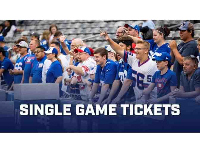 Giants Tickets to a Home Game at MetLife Stadium