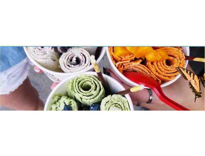 10 rolled ice creams from Minus Celcius Ice Cream