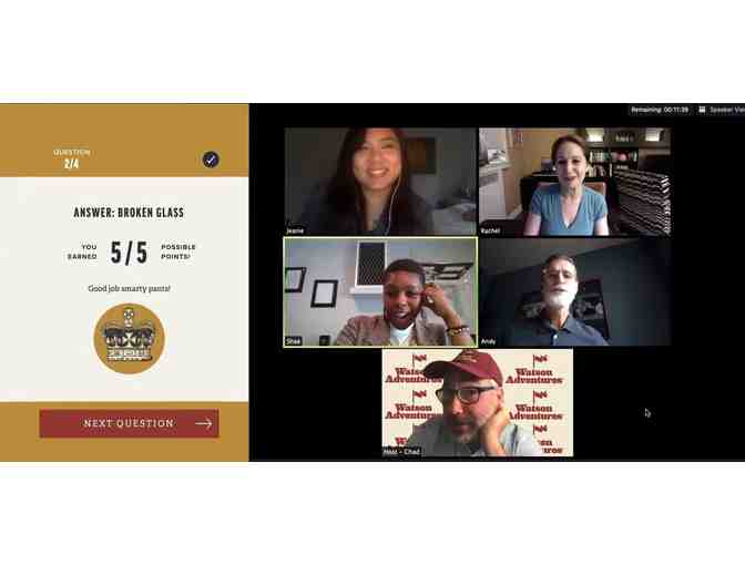 Watson Adventures - Team Entry Voucher