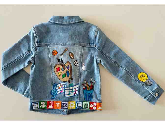 Artist Painted Denim Jacket #1