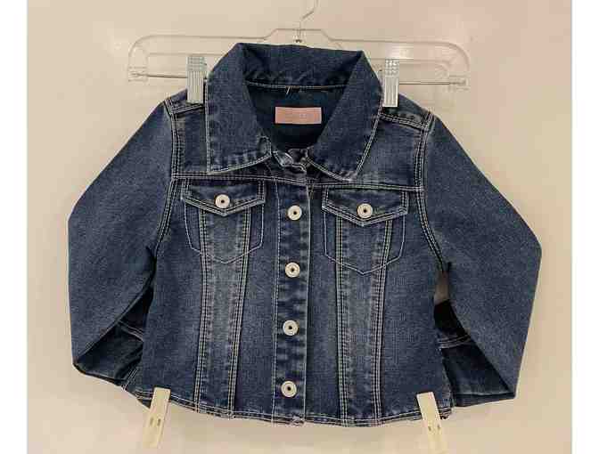 Squeeze NEST+m Sequin Back Denim Jacket - Kids Size 5