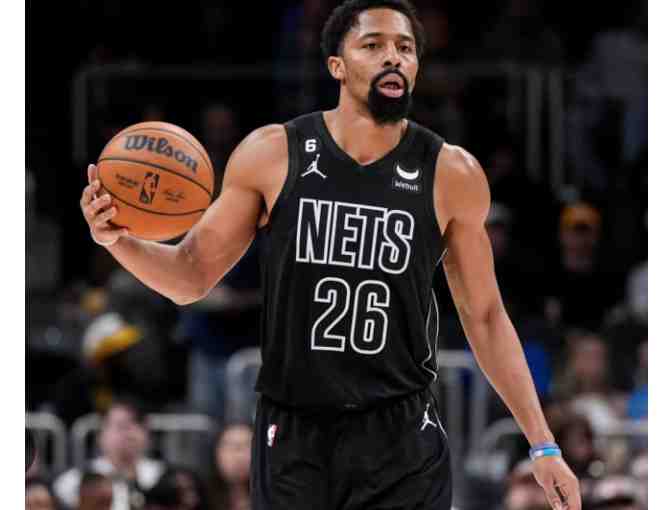 Official Brooklyn Nets Jersey Autographed by Spencer Dinwiddie
