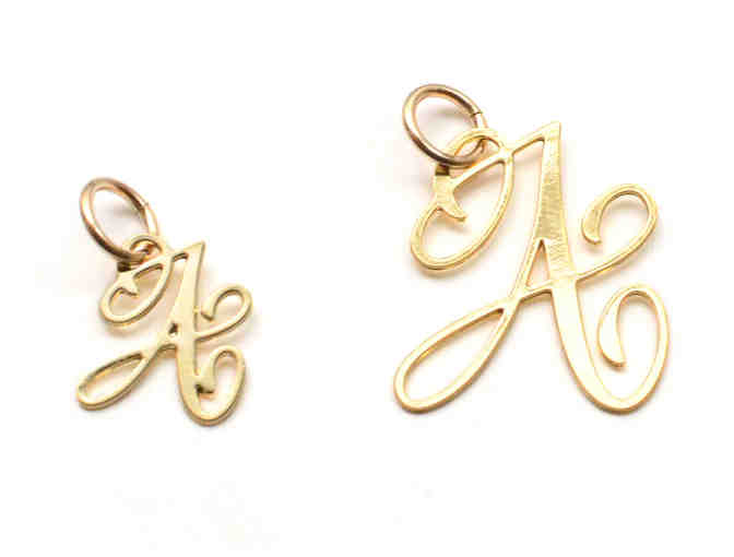 Brevity Jewelry - Initial Pendant A-Z Necklace