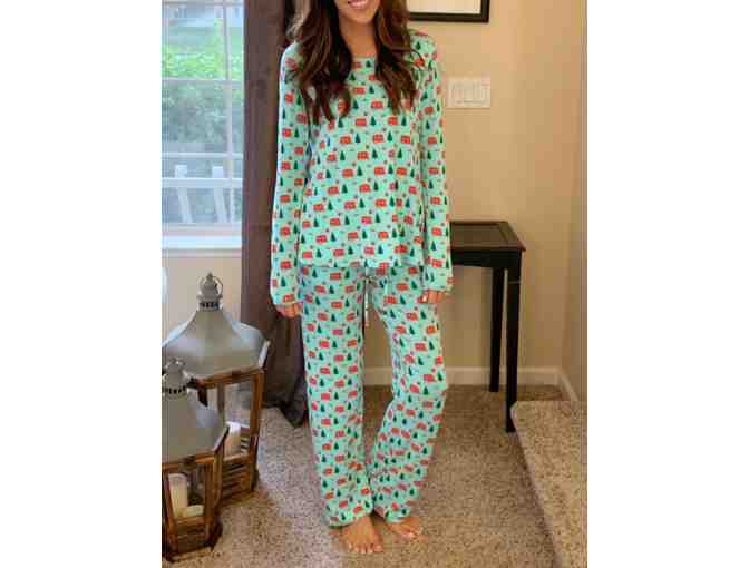 Free Birdees Family Holiday Matching Pajama Set - Airstream