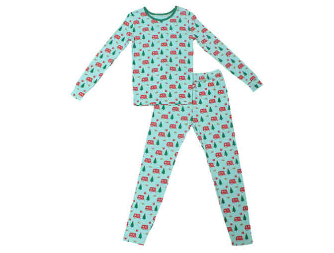 Free Birdees Family Holiday Matching Pajama Set - Airstream