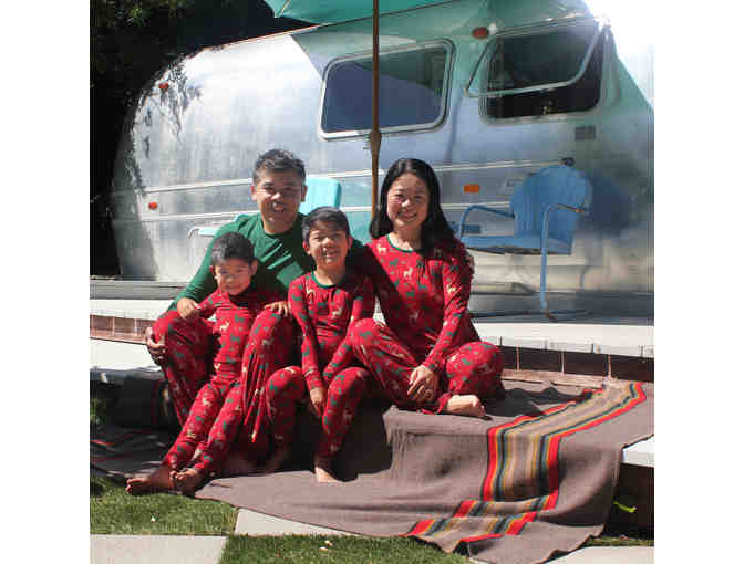 Free Birdees Family Holiday Matching Pajama Set - Reindeers