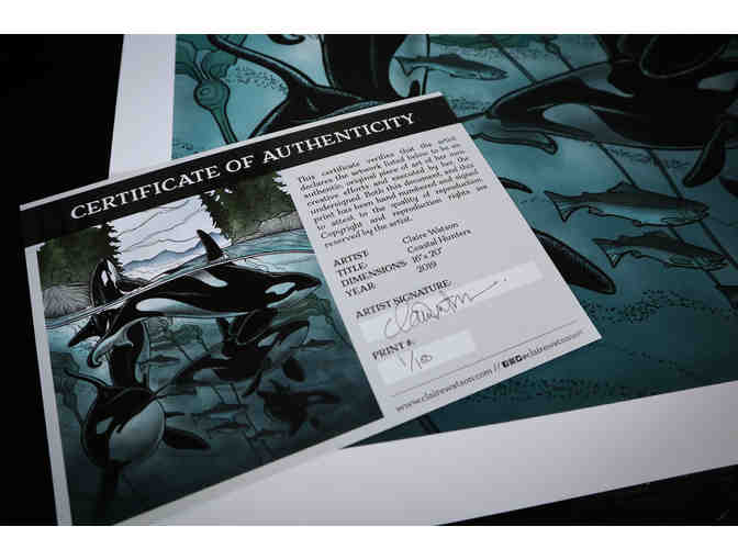 Claire Watson Coastal Hunters 16'x20' Print