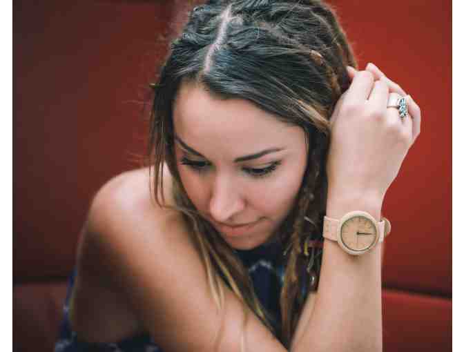 Wear Panda Wesli Brown Sunglasses & Naturalist Watch Set