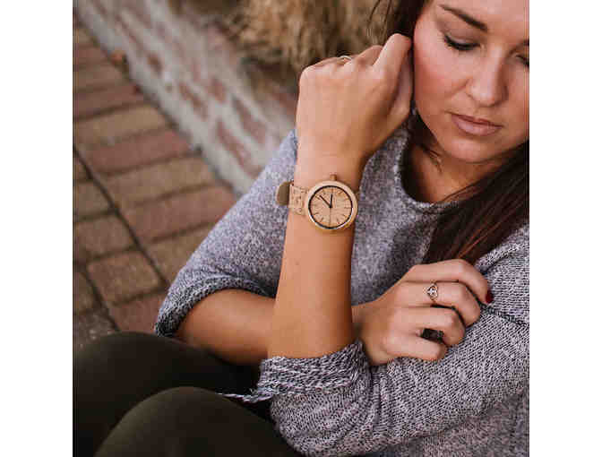 Wear Panda Wesli Brown Sunglasses & Naturalist Watch Set