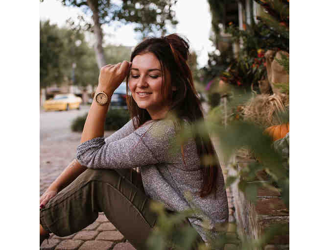 Wear Panda Wesli Brown Sunglasses & Naturalist Watch Set