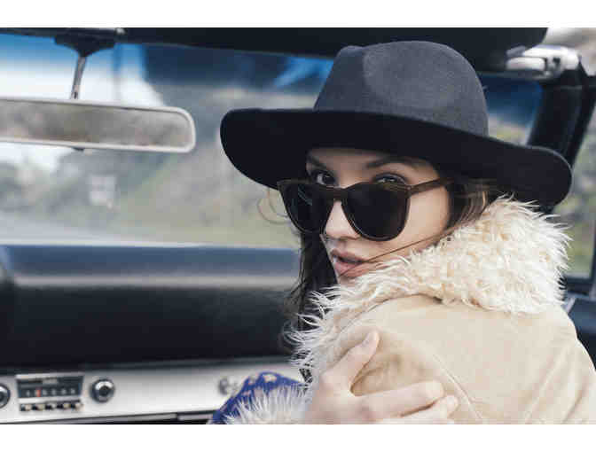 Wear Panda Wesli Brown Sunglasses & Naturalist Watch Set