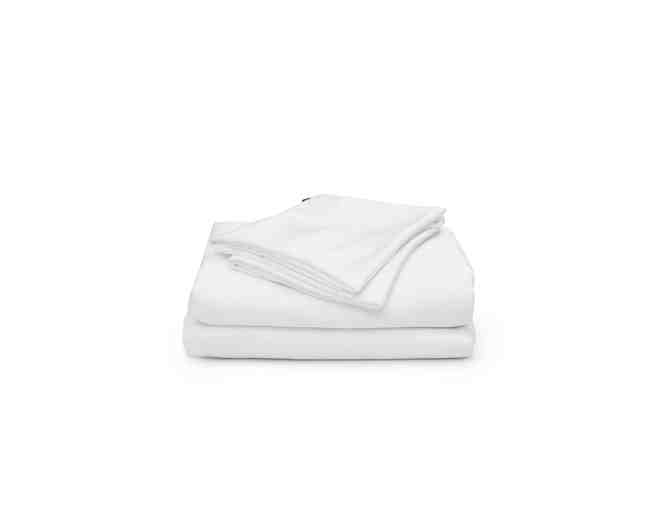 ettitude Bamboo Lyocell Sheet Set - Feather White, Queen Size