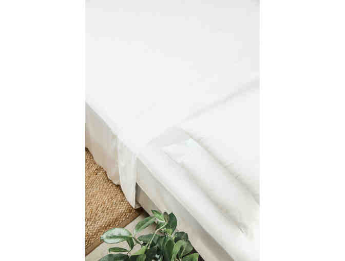 ettitude Bamboo Lyocell Sheet Set - Feather White, Queen Size