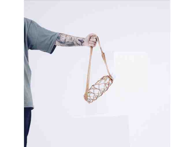 Cork Leather Bottle Carrier