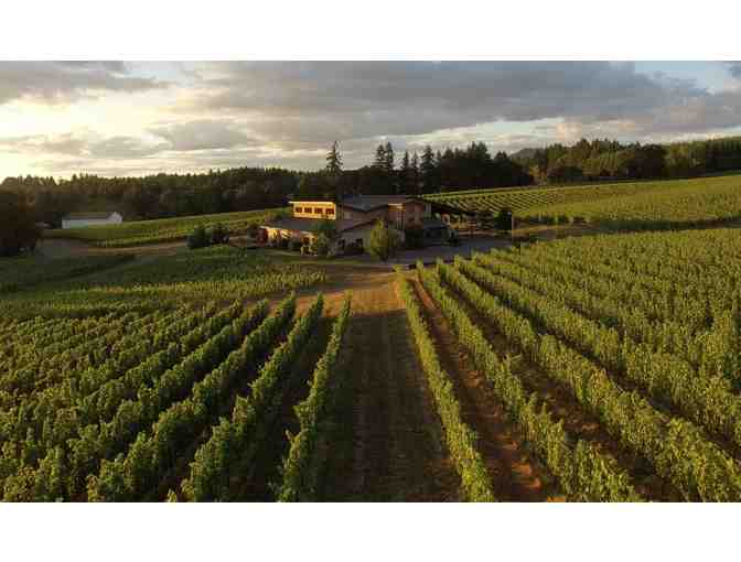 Mixed case of Trisaetum wines plus complimentary wine tasting for up to 8 people