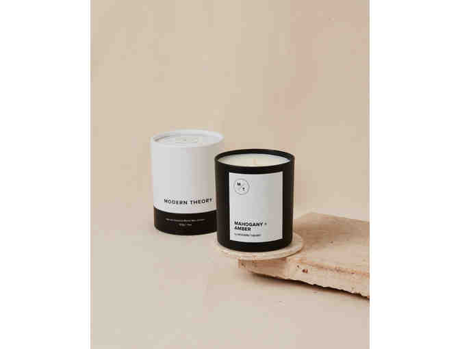 Mahogany + Amber Candle