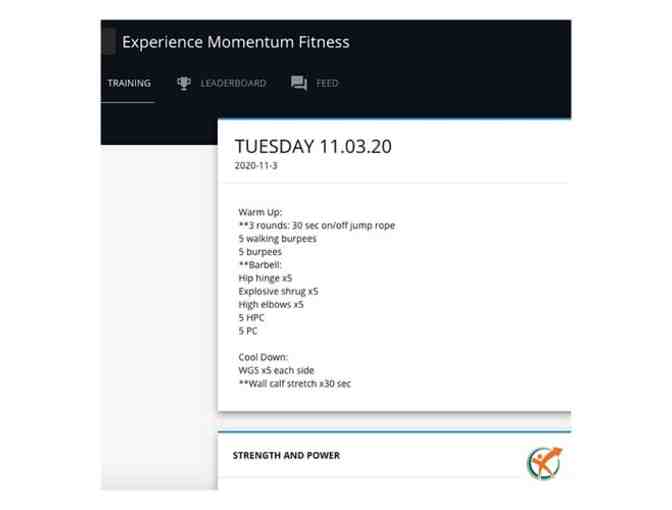 EXPERIENCE MOMENTUM HEALTH & WELLNESS BUNDLE