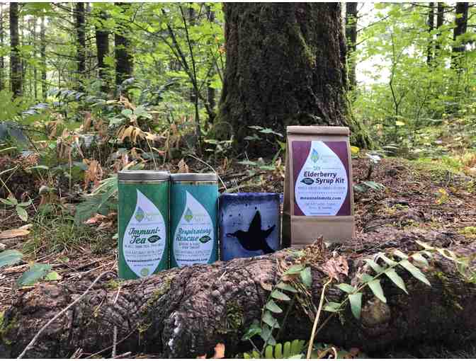 Lung Lovin'! Immune Boostin'! Tea and Elderberry Syrup Bundle