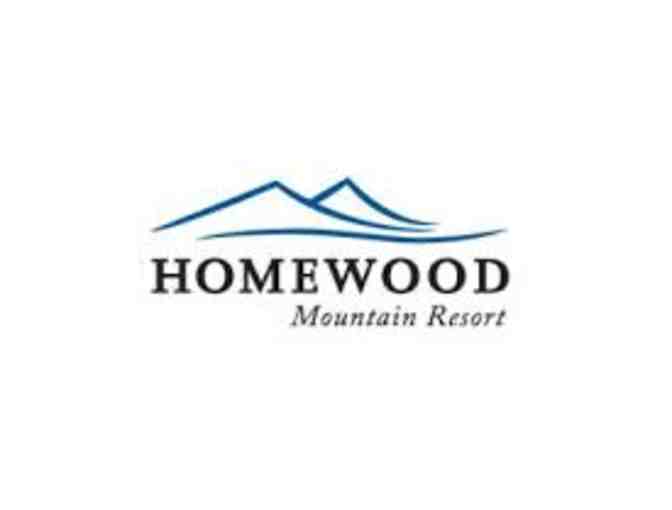Homewood Mountain Resort: Adult Full-Day Lift Tickets for Two
