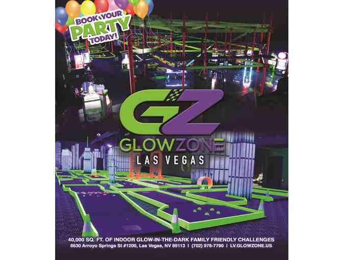 Glowzone Las Vegas: VIP Rock Star Party Package