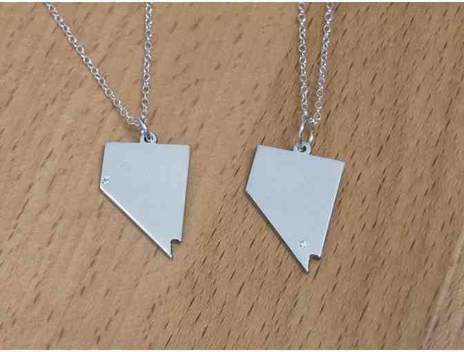 Jeff White Custom Jewelry: Silver Nevada Necklace