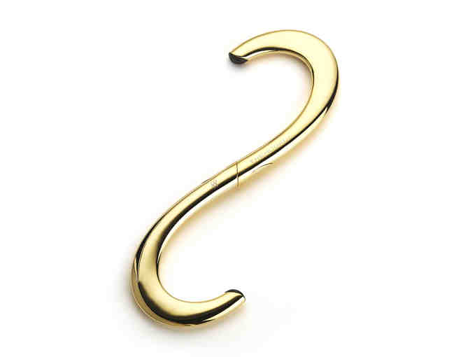 Fafa concepts: The Hookup 22K Gold Heart purse hanger