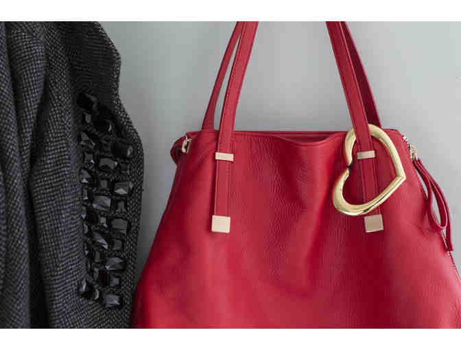 Fafa concepts: The Hookup 22K Gold Heart purse hanger