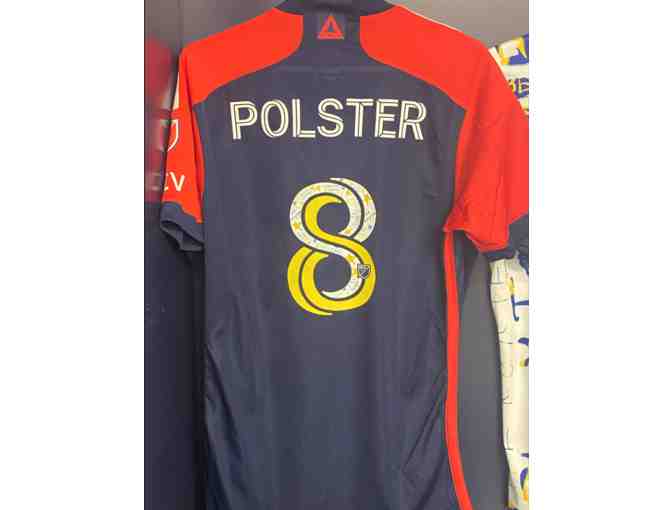 Matt Polster Game-Worn, Signed Fight Childhood Cancer Match Jersey