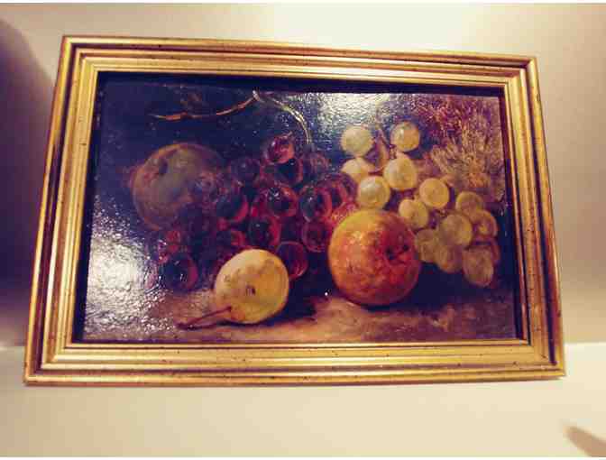 Pair of Framed Still Life Original Oil Paintings by an English artist