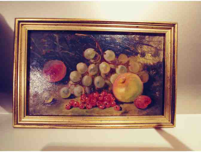 Pair of Framed Still Life Original Oil Paintings by an English artist