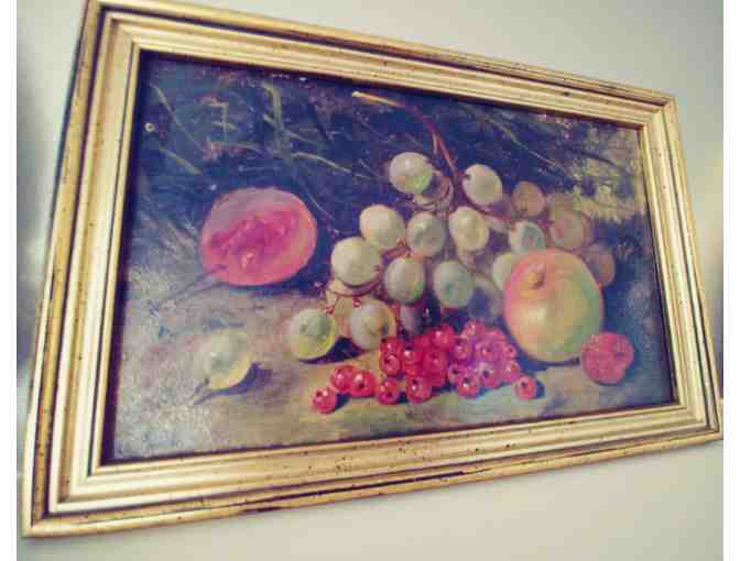 Pair of Framed Still Life Original Oil Paintings by an English artist