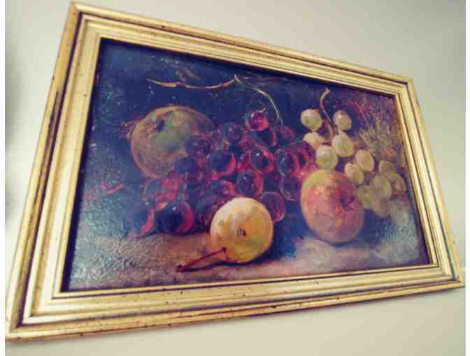 Pair of Framed Still Life Original Oil Paintings by an English artist