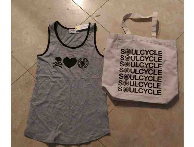 Five Soul Cycle Sessions Plus long sleeve top and tote bag