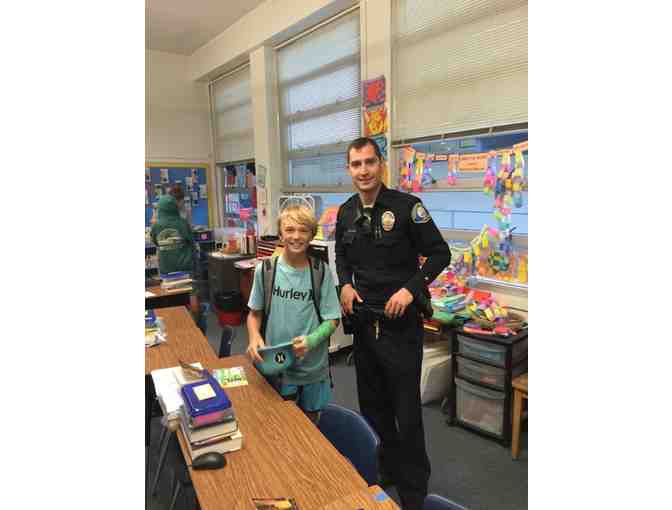 Newport Beach Police Department Car Ride to School