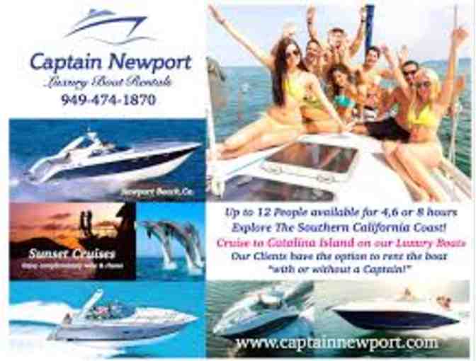 Captain Newport Luxury Boat Rentals - Sunset Cruise