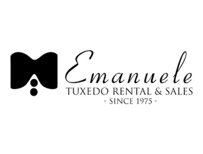 TWO Free Tuxedo Rentals for Prom and Graduation from Emanuele Tuxedo Rental