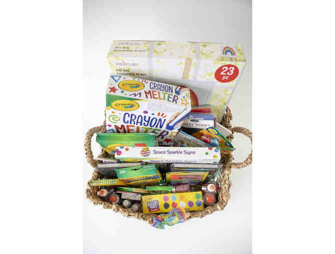 Arts and Crafts Basket: Dr. Hernandez's Class Basket