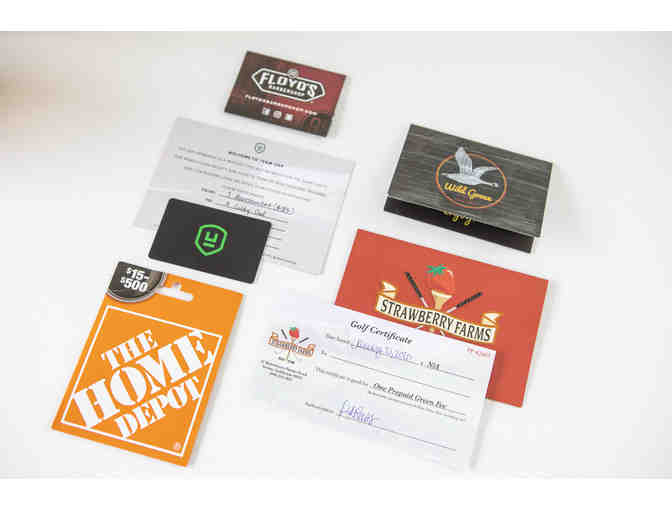 Dad's Day Out: Golf, Wild Goose, Whiskey and more! Mr. Barney's Class Basket