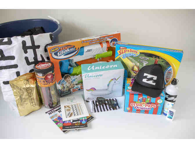 The Summer Survival Kit - Duffy, Movies, slip 'n slide, games, and more!