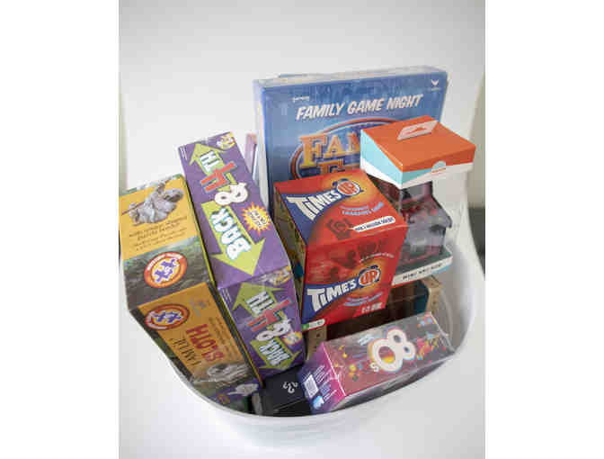 The Ultimate Game Night Basket, Mrs. Bunge's class basket