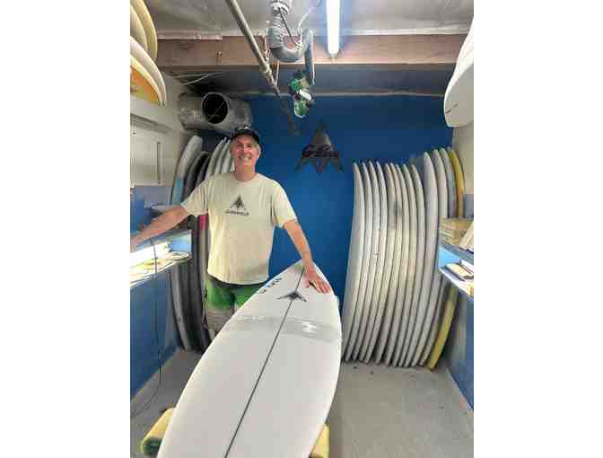 Raffle For Custom Greg Giddings G-Force Surfboard