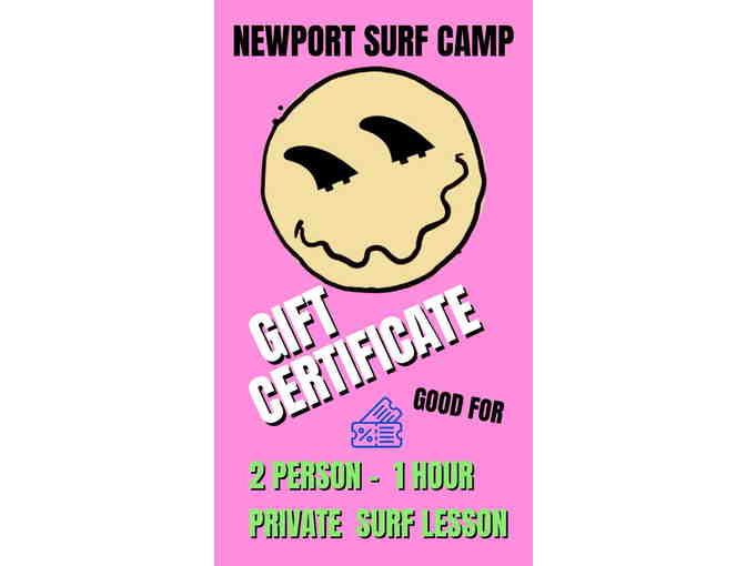 Raffle for Private Surf Lesson For TWO!